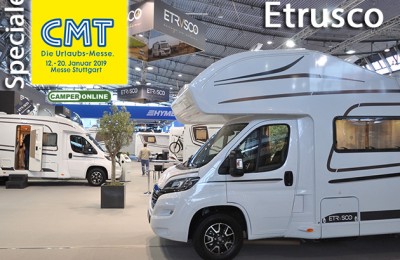 The new motorhomes and caravans from CMT Stuttgart 2019