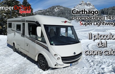 Carthago c-compactline I 143 LE: il motorhome compatto che non teme il freddo