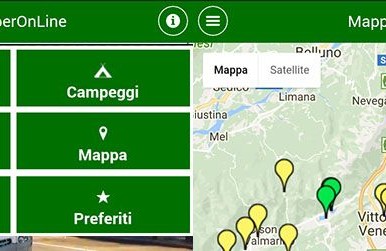 Aree attrezzate, campeggi, assistenza: trovarli non è più un problema