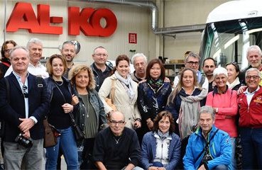 Niesmann+Bischoff Club Italia in visita a Castel D’Azzano