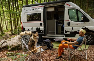 Andrea Lanfri ospite allo stand Roller Team al Salone del Camper 2025