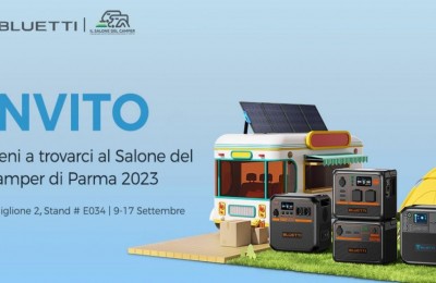 Bluetti presente al Salone del Camper 2023