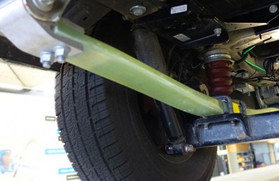 VB-Airsuspension: the composite leaf spring that lightens the motorhome