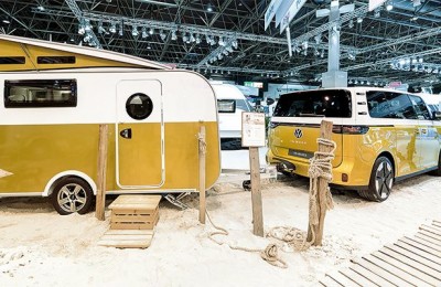 Hobby presenta la novità Maxia Van e il concept caravan Beachy Air