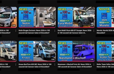 Caravan Salon Düsseldorf 2025: le novità in video