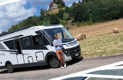 Video CamperOnTour dalla Normandia all'Italia