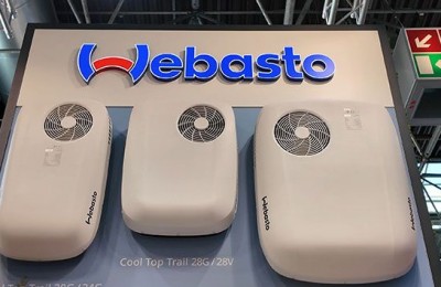 Arrivano i nuovi Cool Top Trail Serie G di Webasto