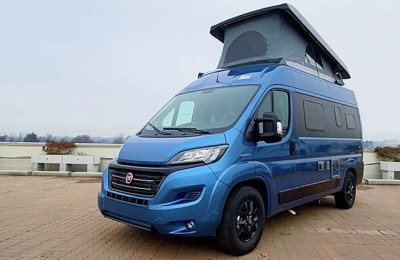 Camper in Pillole: Hymer Free 540 Blue Evolution