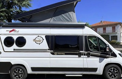 Video CamperOnTest: Malibu Van 600 DBK Charming GT Skyview Family-for-4