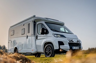Dethleffs propone un van con letto basculante