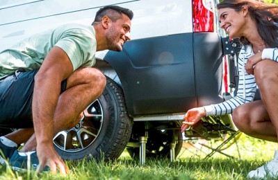 E&P LevelVan: hydraulic levelling for vans becomes lighter