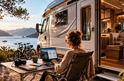 Smart Working e Gaming in Camper: 