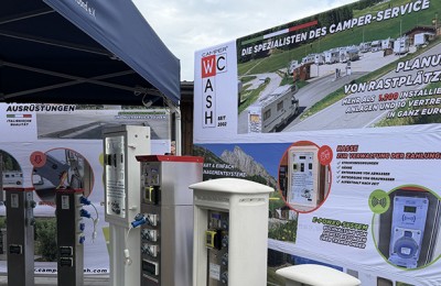 Camper WC Wash protagonista al Caravan Salon di Düsseldorf