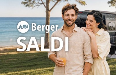 Berger Camping inaugura i Saldi Estivi: un mese di offerte per preparare le vacanze outdoor