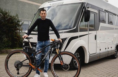 Vincenzo Nibali, in viaggio con Mobilvetta