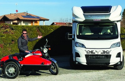 Mobilvetta Krosser P86: doppio pavimento passante, letti gemelli e comfort ai massimi livelli