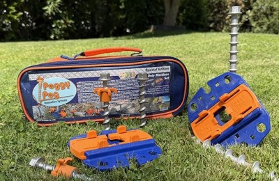Picchetti della veranda robusti e facili da usare: ecco il set Peggy Peg HP 99