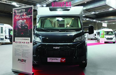 Pilote Pacific P 740 FGJ Evidence: News 2026 in 100 secondi dal Salone del Camper di Parma