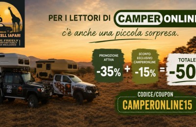 Camper Cell Safari: il camper incontra l'Africa