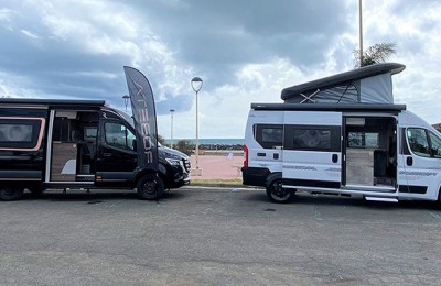 Robeta e Auto Village all'evento di padel romano 