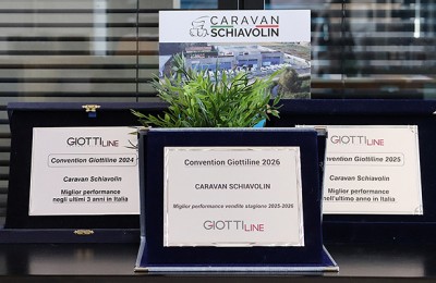 Caravan Schiavolin da primato con Giottiline