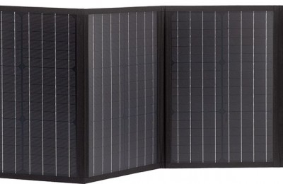 Black Portable Solar Panel, energia a portata di mano