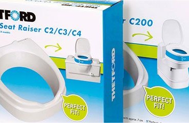 Thetford, il rialzo per le toilette