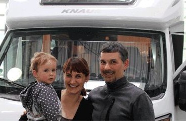 With Truma across Europe in a motor home Musician Carmen Underwater 