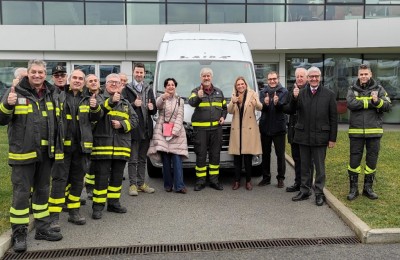 Un camper Laika per i Vigili del Fuoco