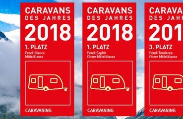 Fendt conquista 3 nuovi primati nel sondaggio “Caravan dell’Anno 2018” di Motor Presse Stuttgart