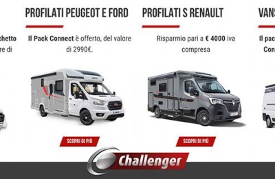 Challenger: offerte mozzafiato!