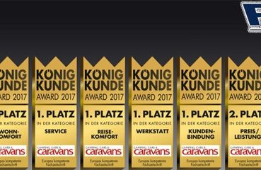 Hobby e Fendt premiate in Germania