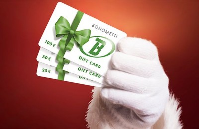 A Natale regala una Gift Card Bonometti