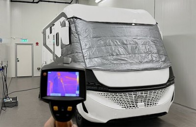 Il Kreos Motorhome supera brillantemente i test della camera climatica