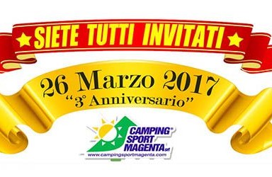 Camping Sport Magenta, è qui la festa