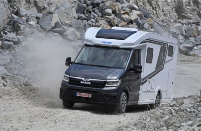 Knaus Van Ti Plus 700 awarded at Golden Motorhome 2019