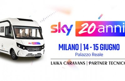 Laika annuncia la partnership con Sky Italia per “Sky 20 anni”