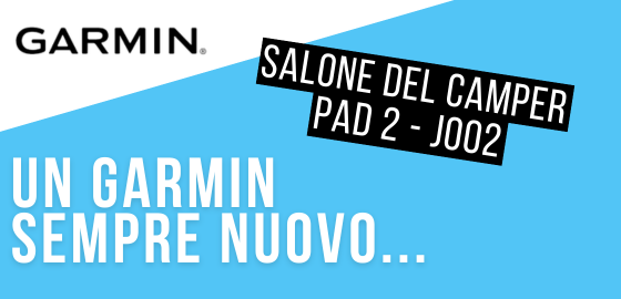 Novità Garmin al Salone del Camper