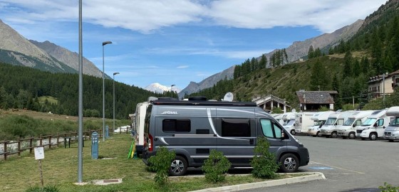 Area Sosta Camper Lillaz - Cogne (AO)