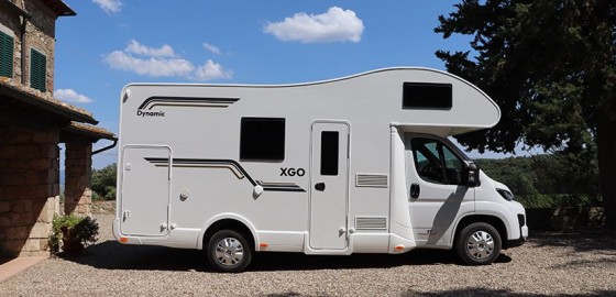 CM Evolution Camper porta XGO a Italia Vacanze