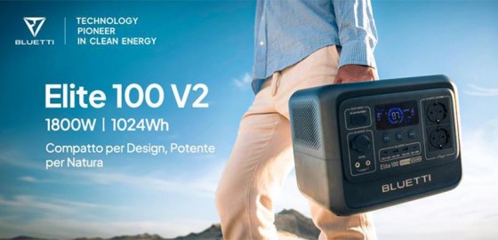 Bluetti lancia l’Elite 100 V2