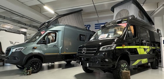 Camping Sport Magenta presenta due “super-camper” 4x4