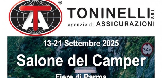 Assicurazioni Toninelli al Salone del Camper 2025