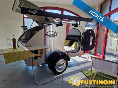 MINICARAVAN 2POSTI LIFESTYLECAMPER STEEL DROP