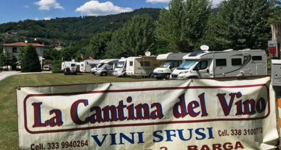 Area Sosta La Cantina del Vino - Barga (LU)