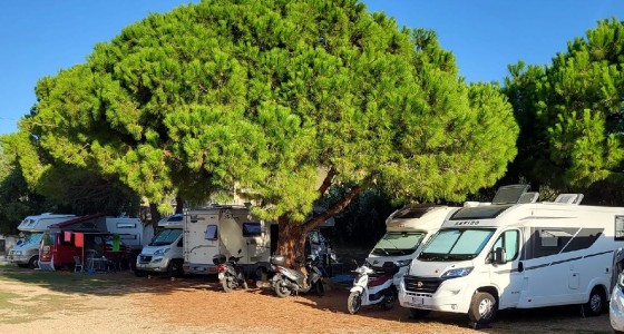 Area camper campeggio Il Sole - La Maddalena (OT)