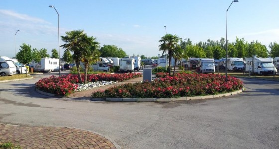 Area sosta camper - Camping Albatros - Jesolo (VE)