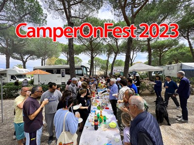 CamperOnFest, 22-25 aprile 2023, al Camping Mare Blu, a Marina di Cecina (LI) 2023