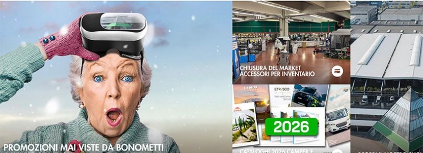 Il 2025 si chiude con prestigiosi riconoscimenti per Bonometti Centrocaravan