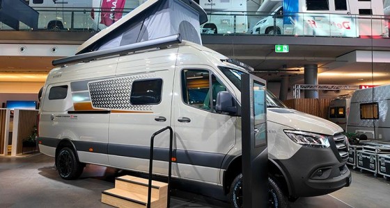 Le novità camper van e caravan dal CMT 2026 di Stoccarda: Hymer e Eriba